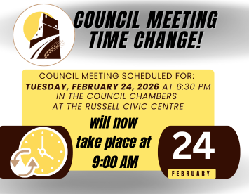 Feb 24 Council Meeting Time Change to 9:00 am