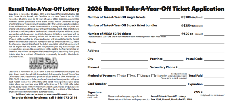 2026 Ticket Application