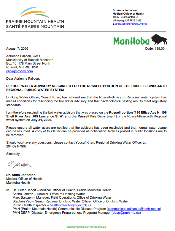 BWA_rescinded_for_Shell_River_area