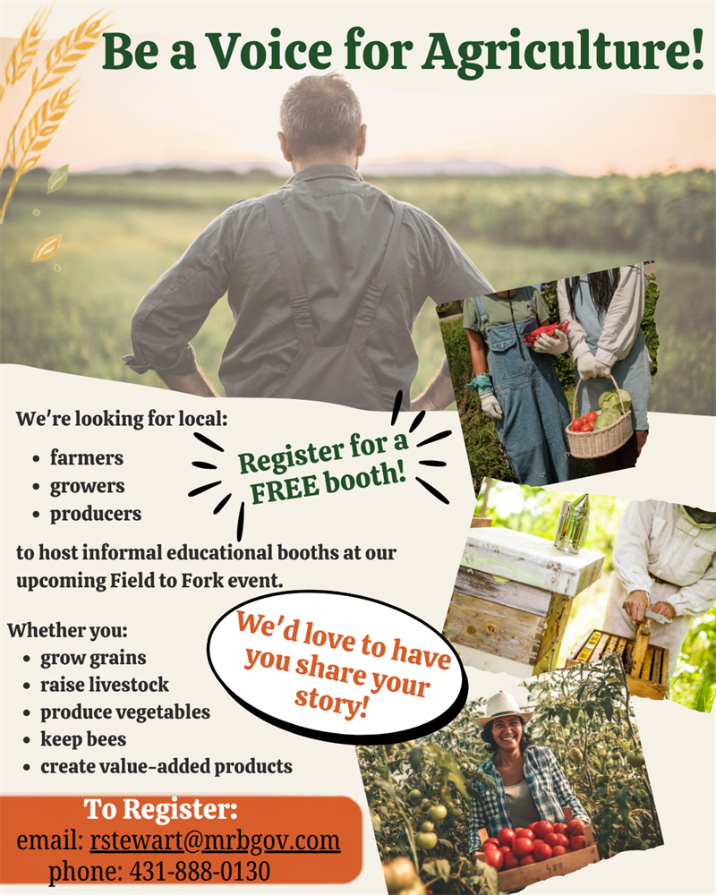 Participate in Field to Fork