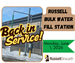 Russell Bulk Water Fill Station Back In Service