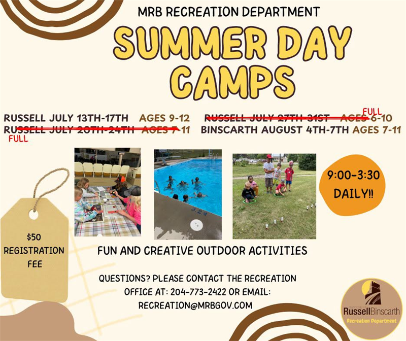 2026 MRB Summer Camp Info
