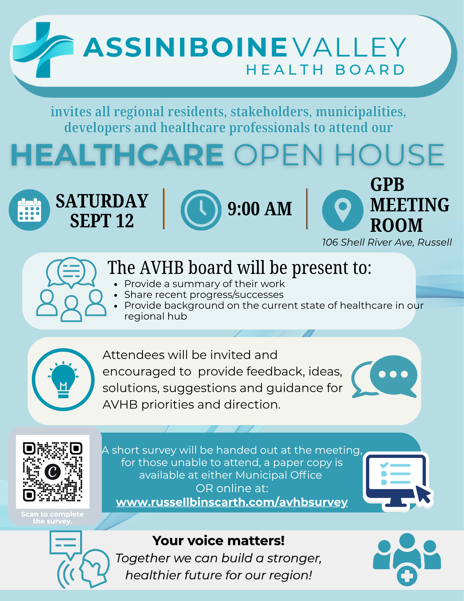 Healthcare Open House Info