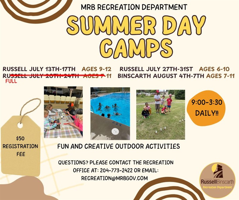 2026 Summer Day Camps
